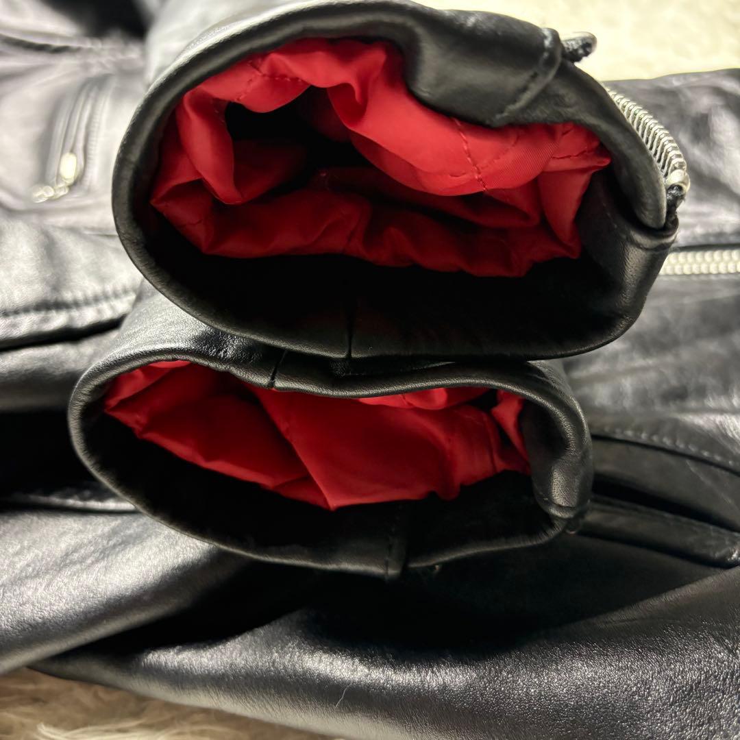 美品　BUFFALO BOBS ホースレザー　ライダースジャケット　ドミネーター