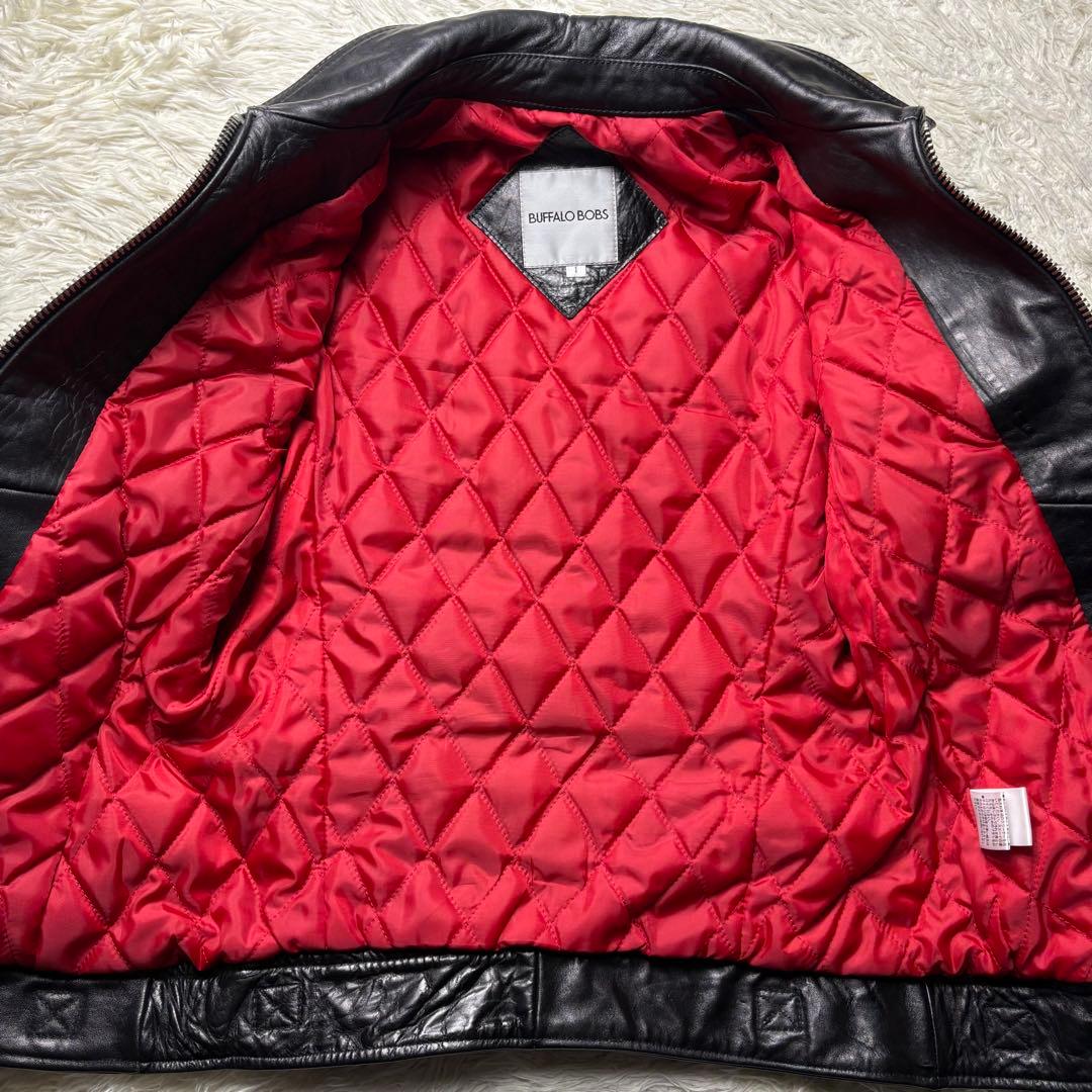 美品　BUFFALO BOBS ホースレザー　ライダースジャケット　ドミネーター