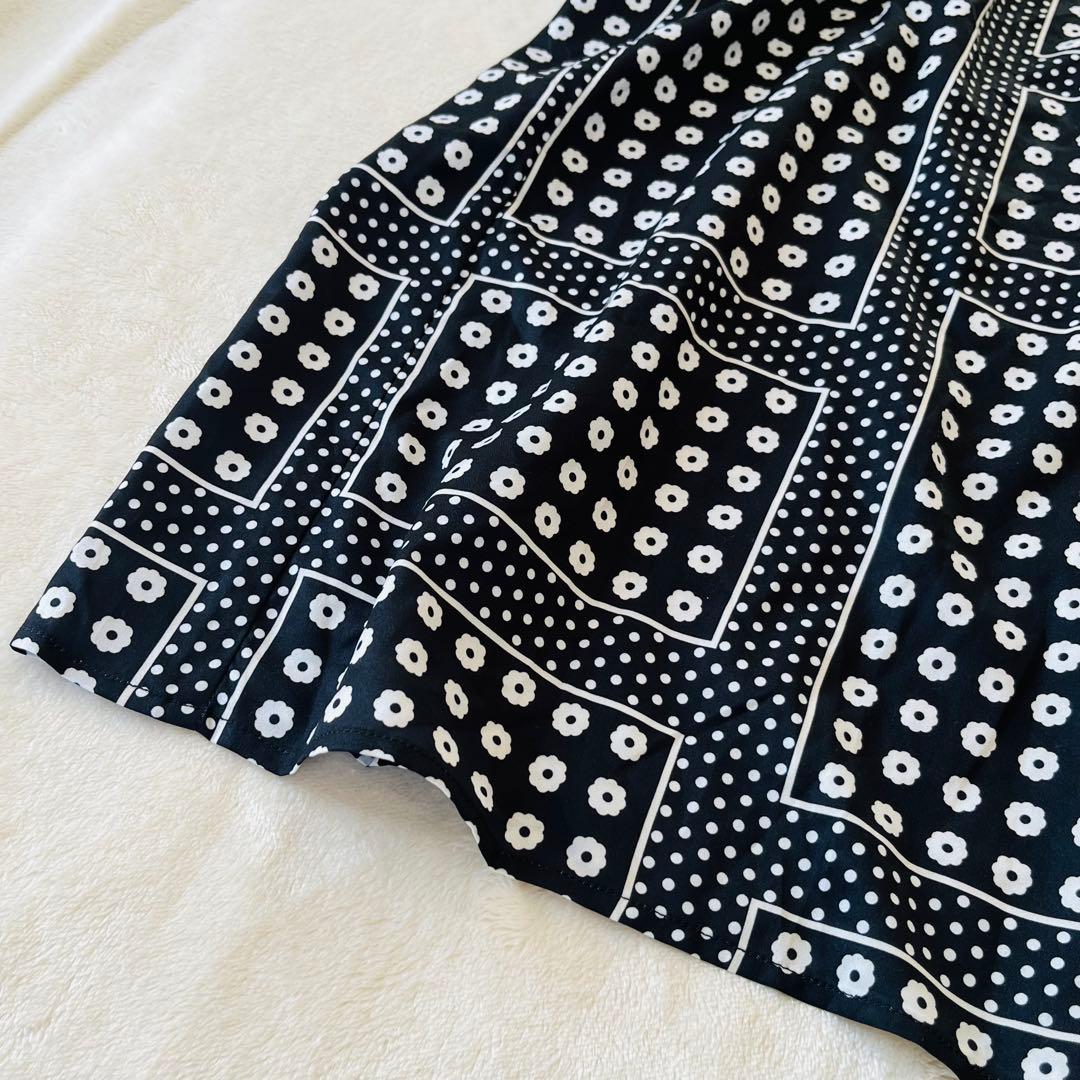 大きいサイズ　アズノウアズオオラカ ワンピース ロング 花柄 ドット フリー