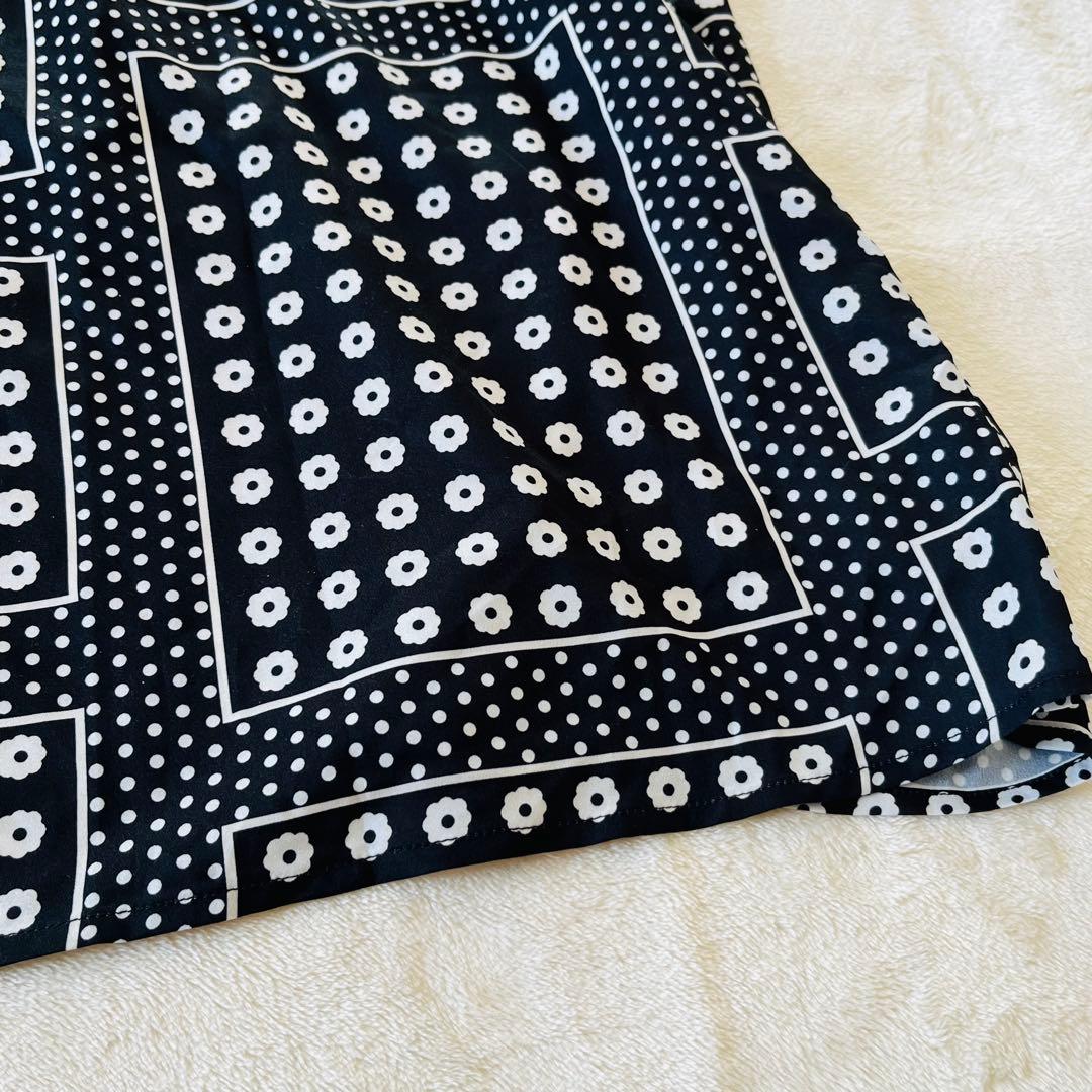 大きいサイズ　アズノウアズオオラカ ワンピース ロング 花柄 ドット フリー