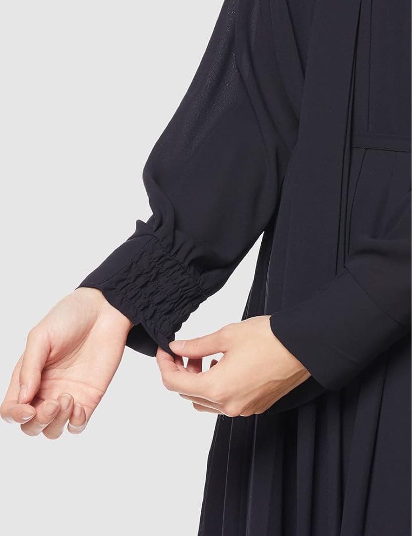 セルフォード　2WAYプリーツワンピース ボウタイ　オケージョン