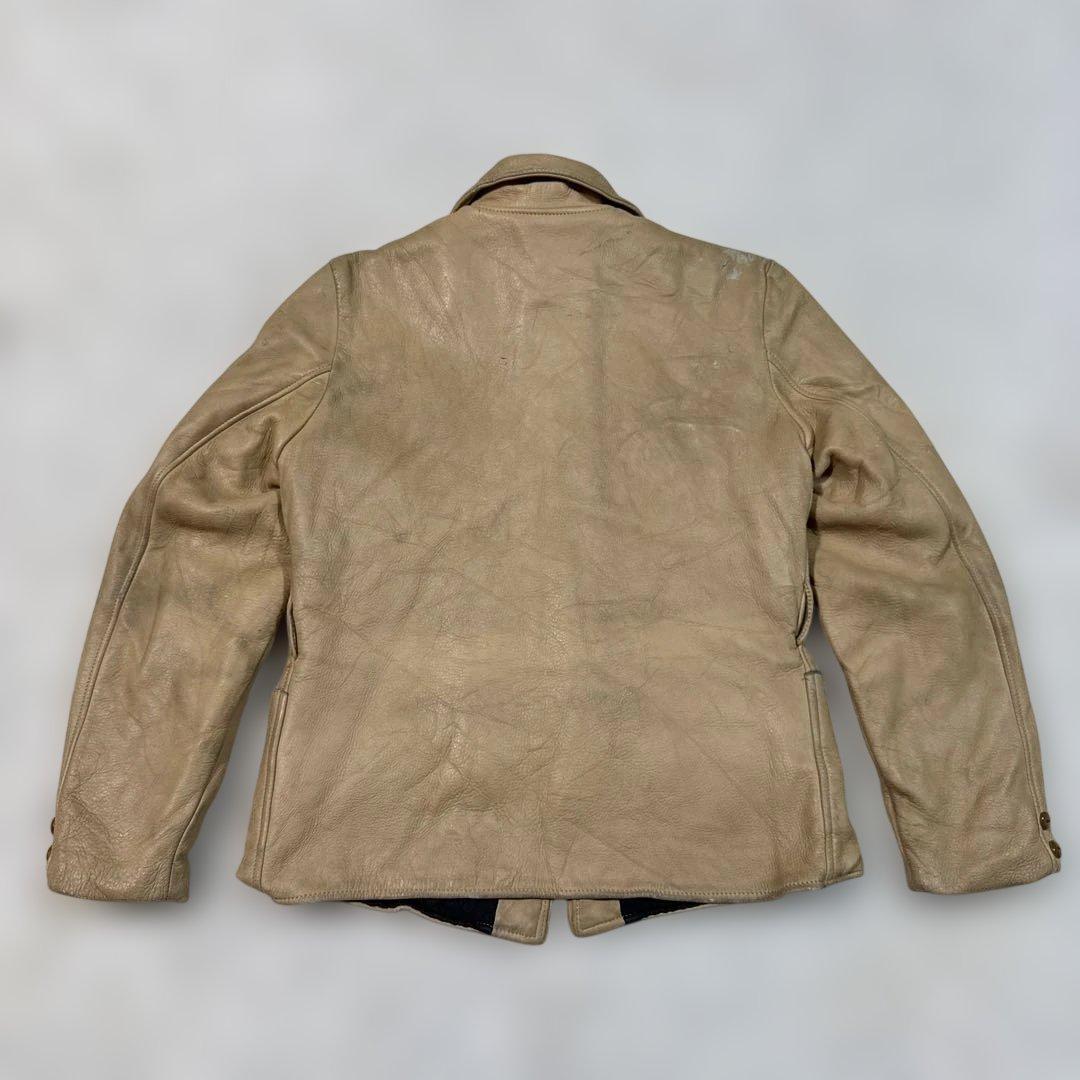 50sビンテージ！W.B.PLACE&CO.ディアスキンレザージャケット36