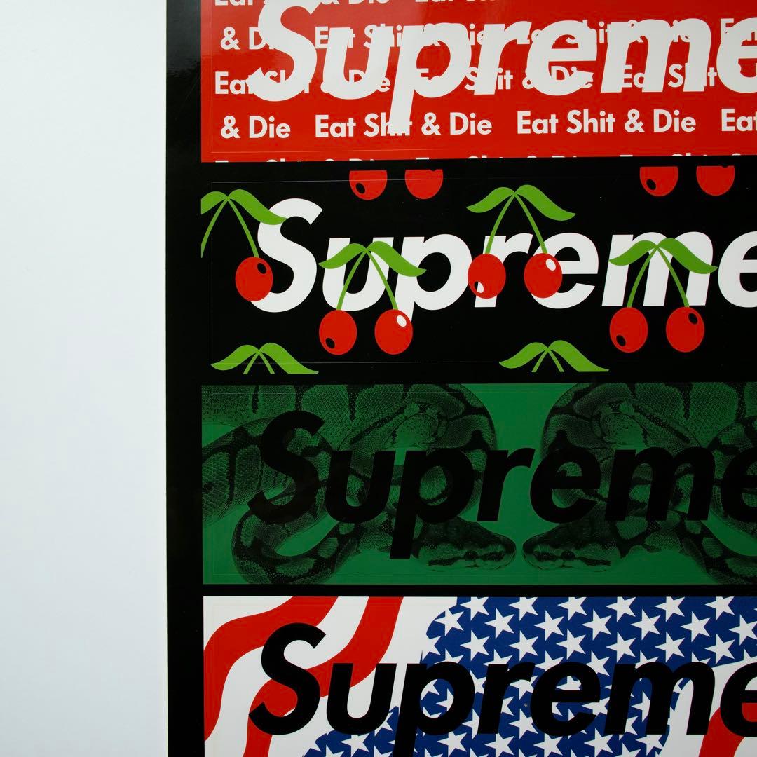 supreme ステッカー　SENSE 2014年 付録　4枚セット