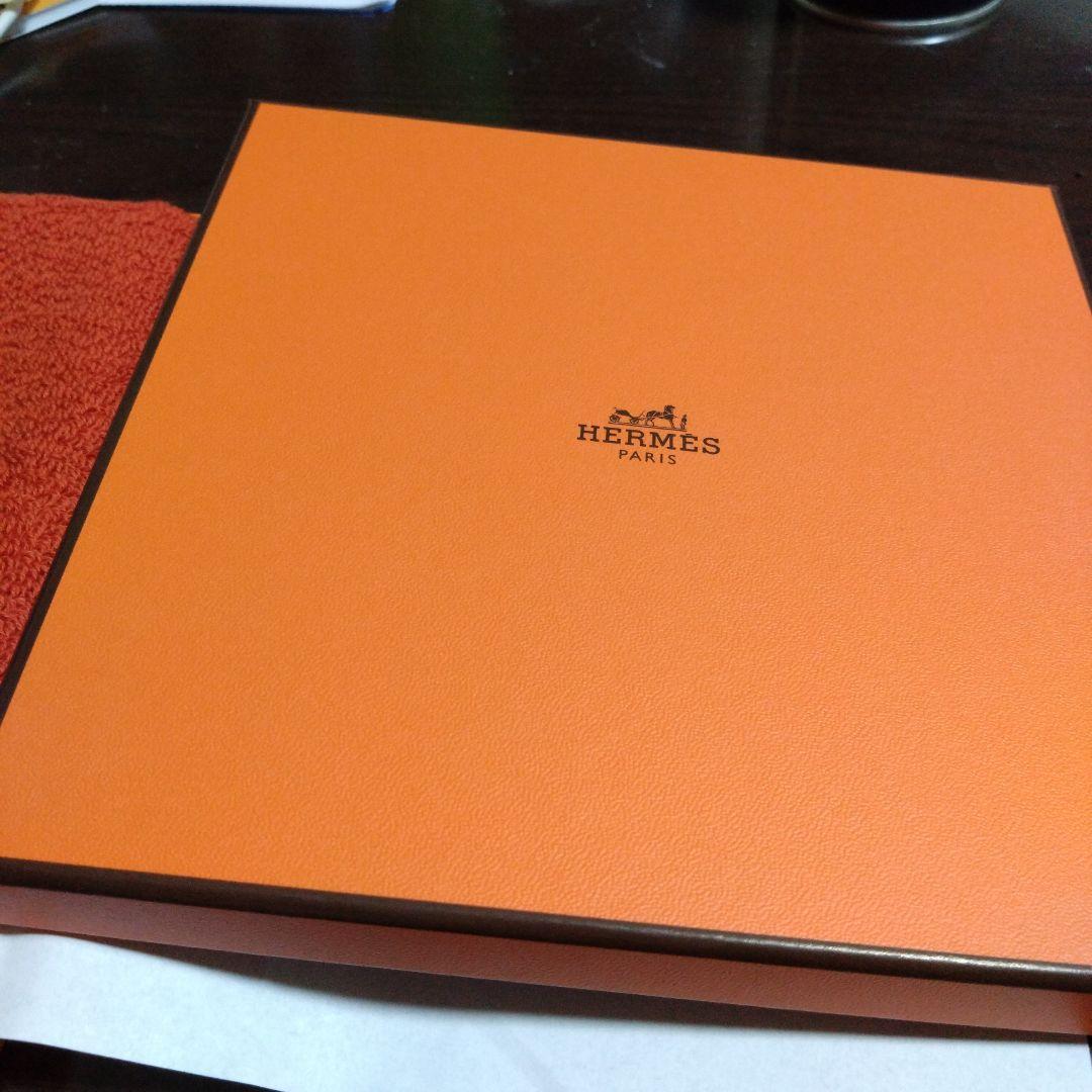 HERMES オレンジ タオルセット