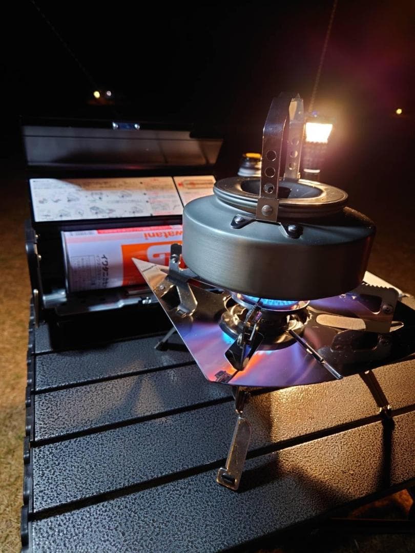 ★極美品★ FORE WINDS フォールディング・キャンプ・ストーブ ブラック