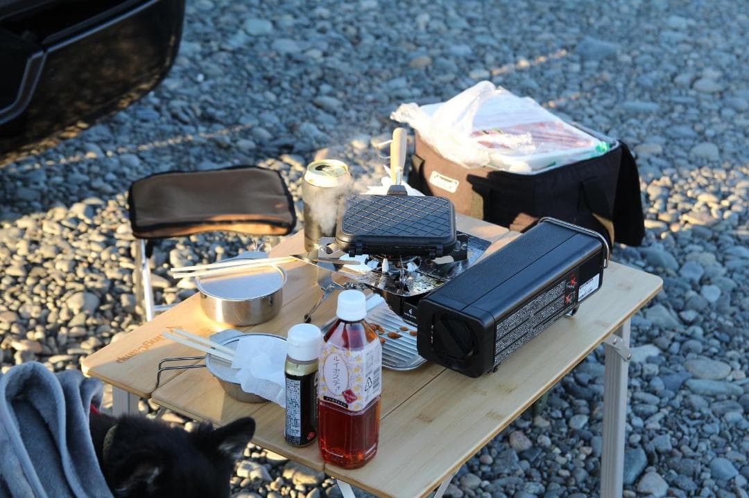 ★極美品★ FORE WINDS フォールディング・キャンプ・ストーブ ブラック