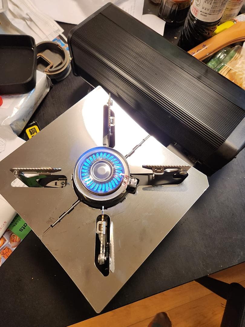 ★極美品★ FORE WINDS フォールディング・キャンプ・ストーブ ブラック