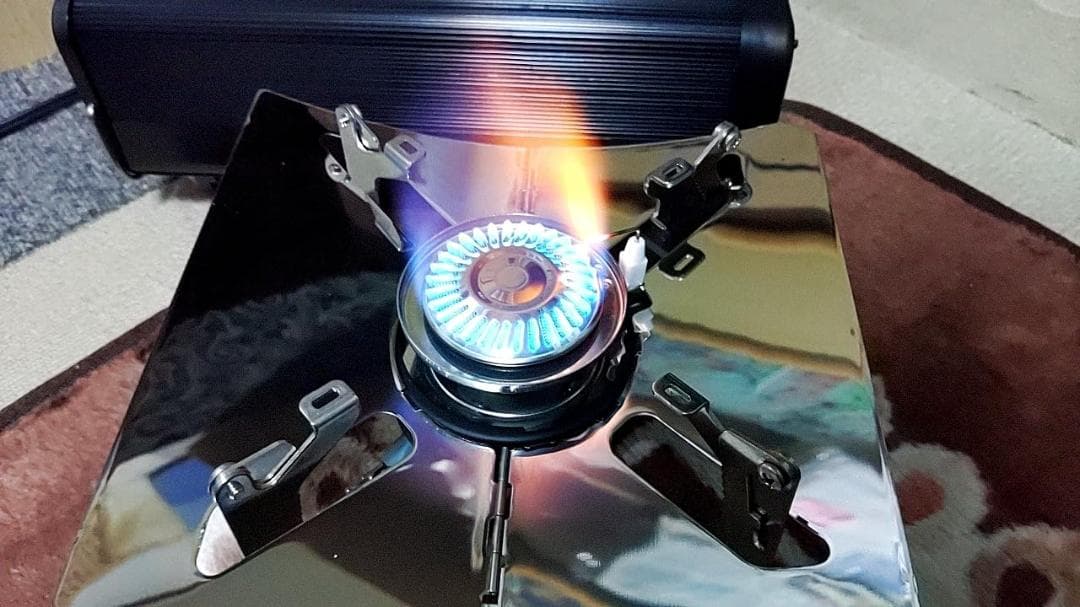 ★極美品★ FORE WINDS フォールディング・キャンプ・ストーブ ブラック