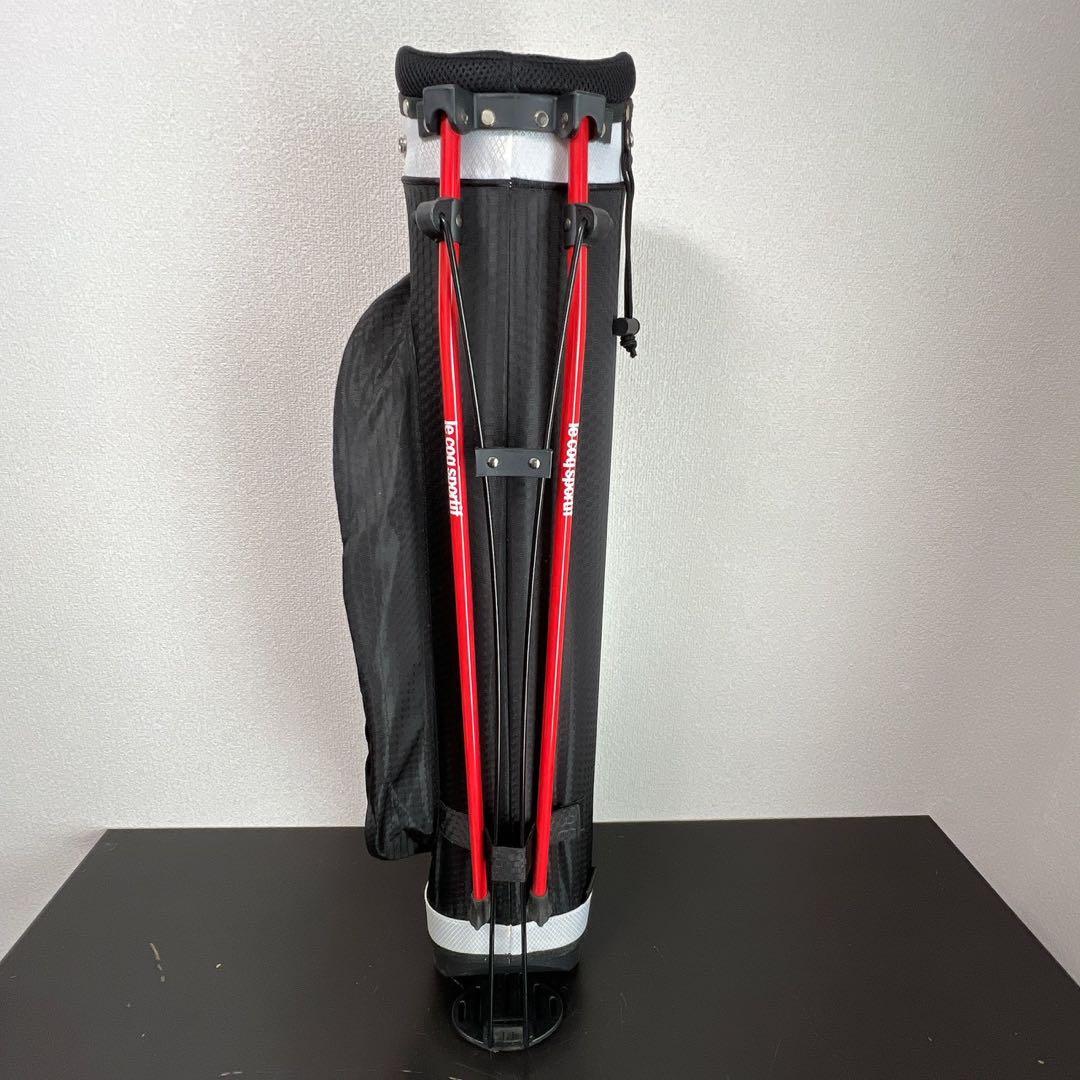 軽量 ルコックスポルティフ スタンドキャディバッグ 5分割 スリム フードカバー