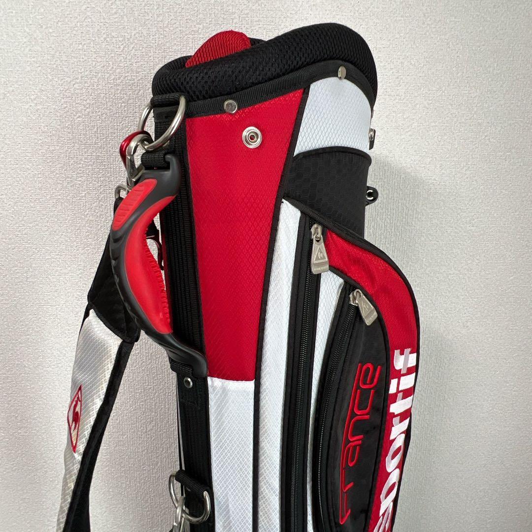 軽量 ルコックスポルティフ スタンドキャディバッグ 5分割 スリム フードカバー
