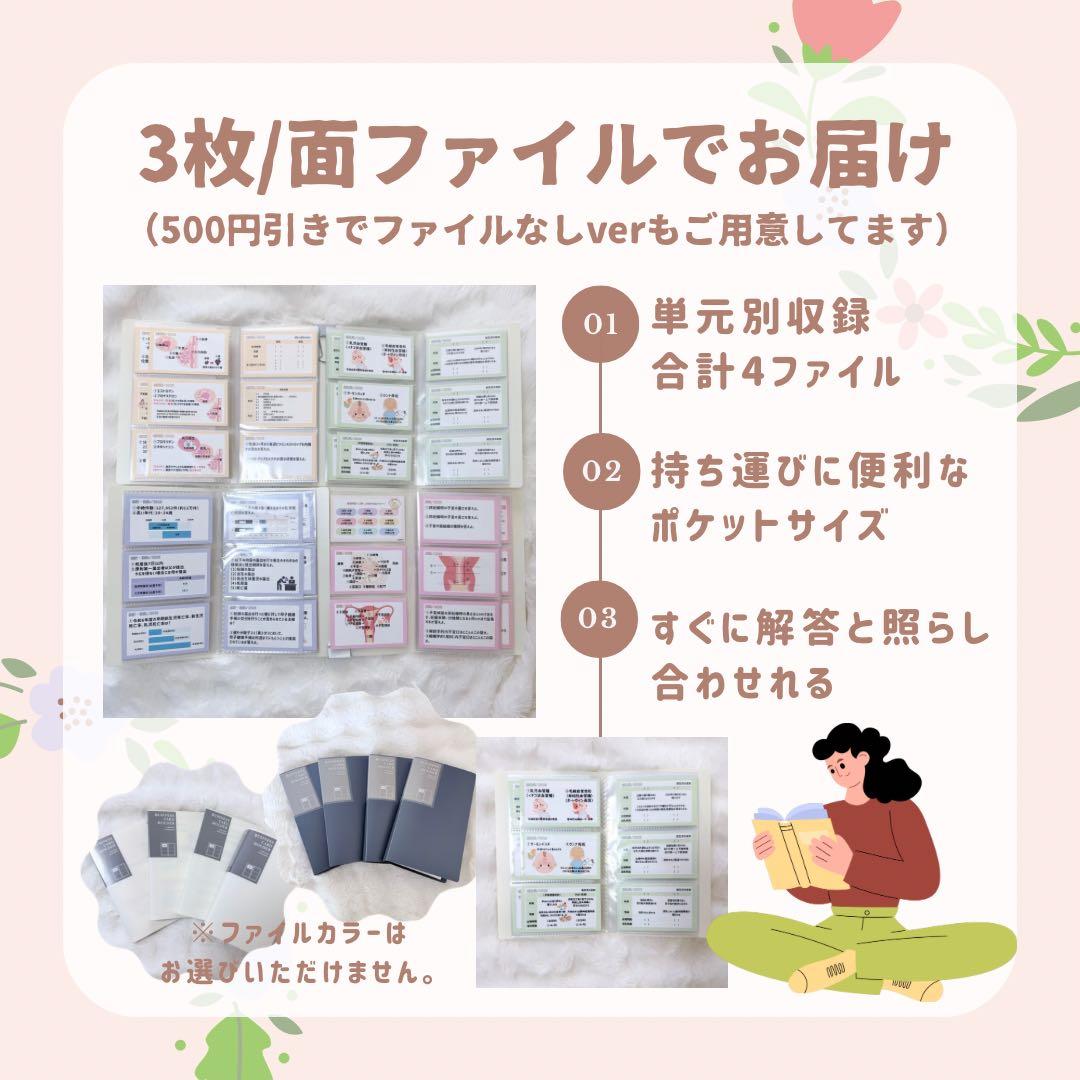 最新2026年｜助産師学校過去問｜基礎問題713問236枚｜対策カード｜単語帳