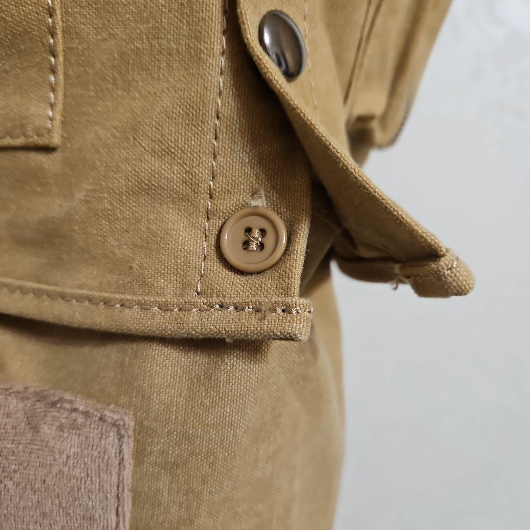 DOD ベベベノヴェスト　キャンプエプロン　カラー　タン系