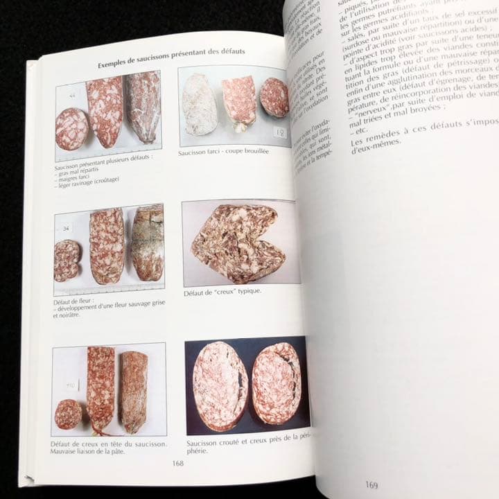 フランス ソシソンセック製造方法 専門書「LE SAUCISSON SEC」