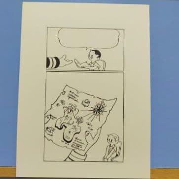手塚治虫 新宝島 豪華限定版 「オヤヂの宝島」新寳島未収録複製原画（3枚）付き