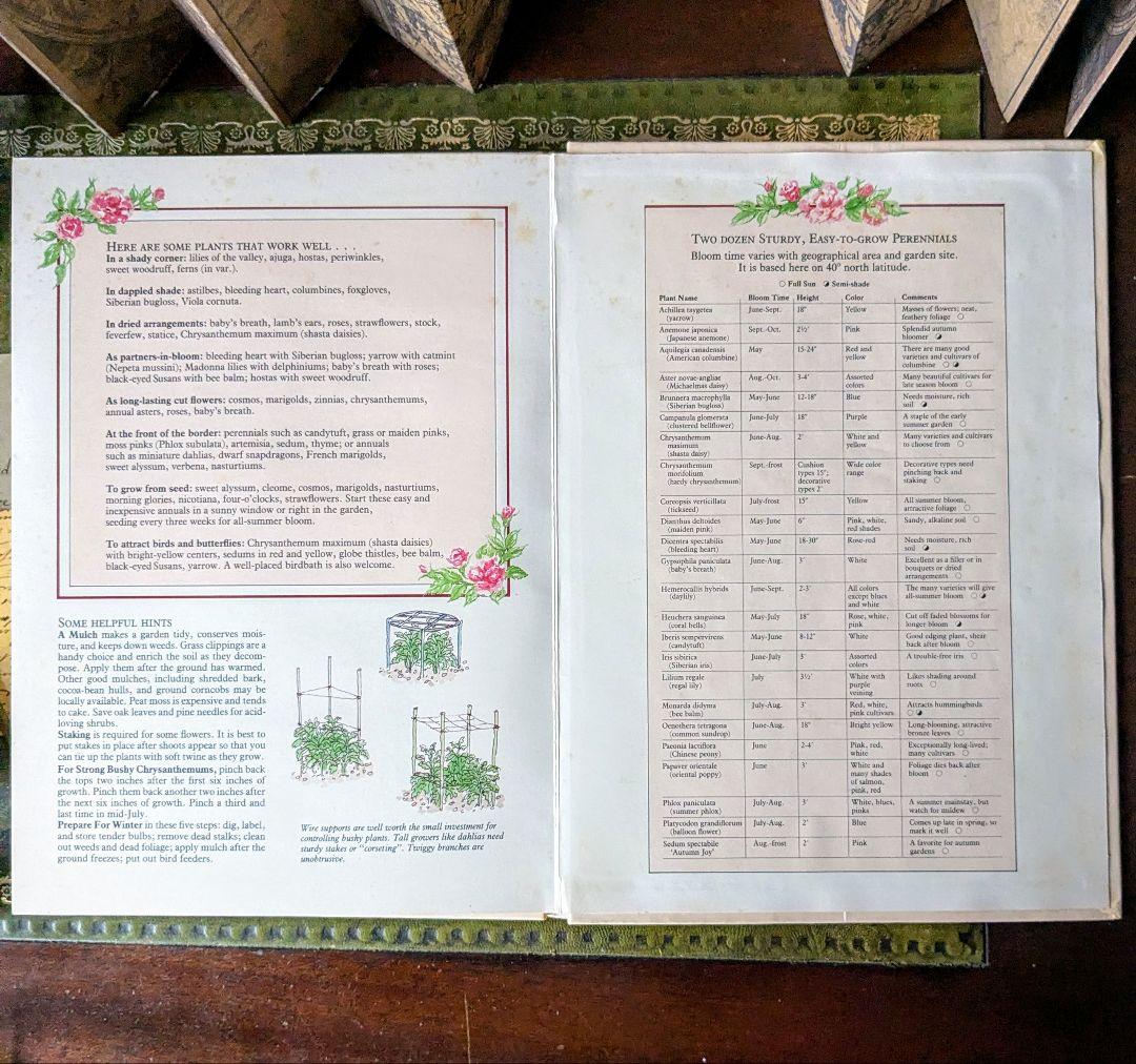 まるで秘密の庭をそっと覗き込むような♪ポップアップ本　古書洋書