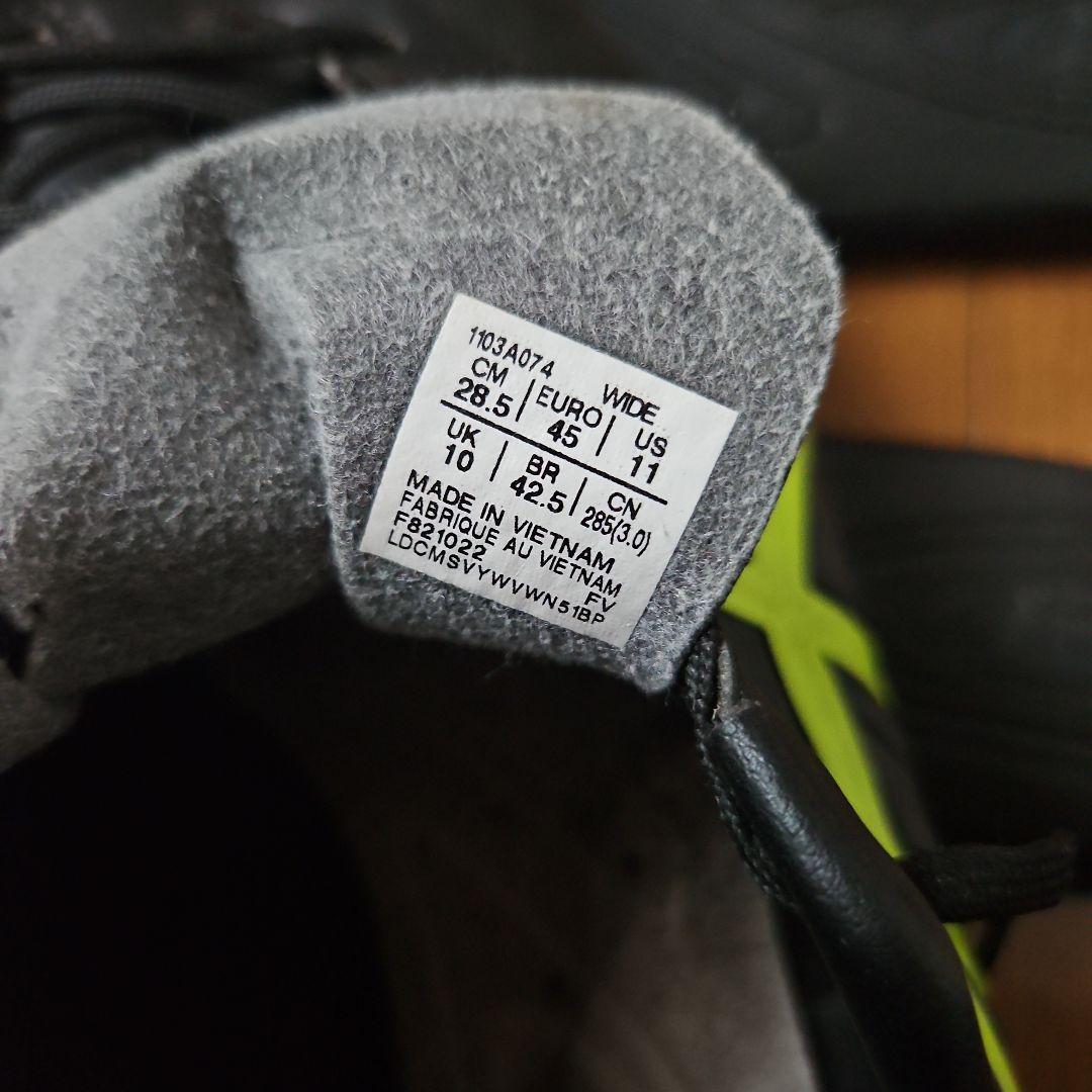 asics DS LIGHT スポーツシューズ 黒/黄緑 スパイク