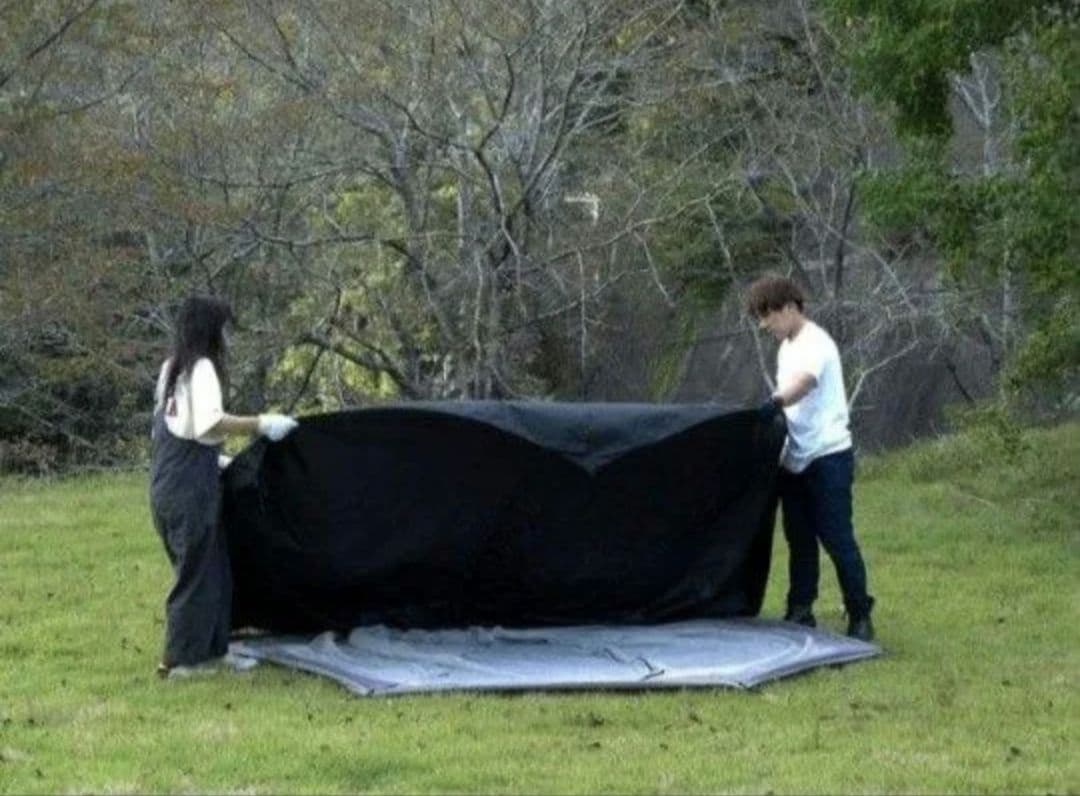 DODワンポールテントS 3人用／BLACK／タン色でも可能／未使用品