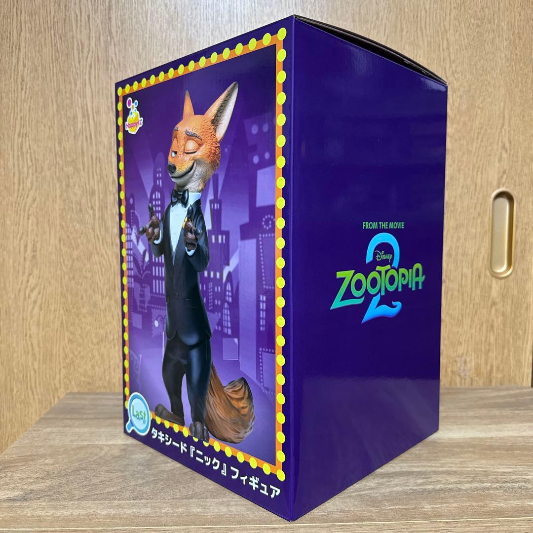 ハッピーくじズートピア2 ラスト賞 タキシードニック　A賞 ポスターフィギュア