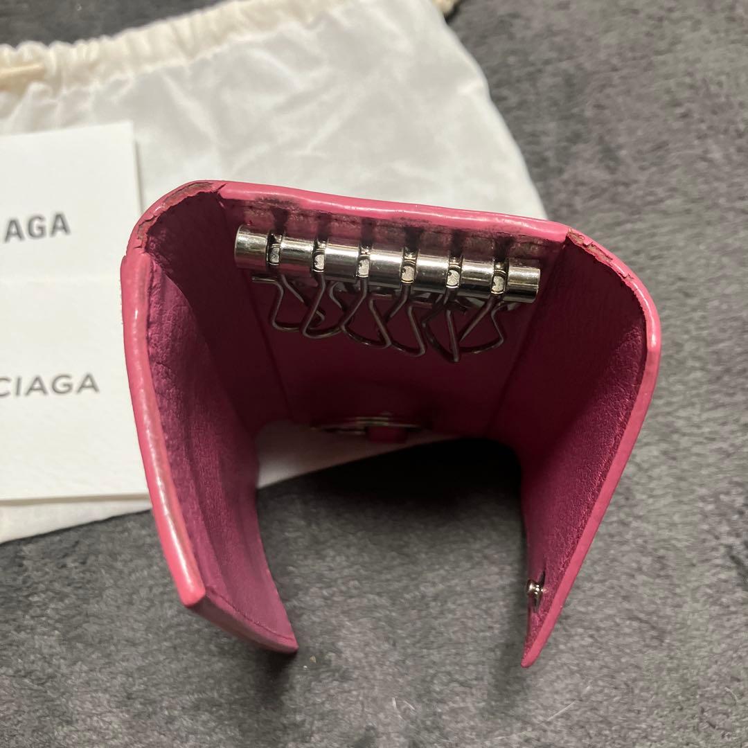 バレンシアガ　キーケース　キーホルダー　ストラップ　キーリング　鍵　0707