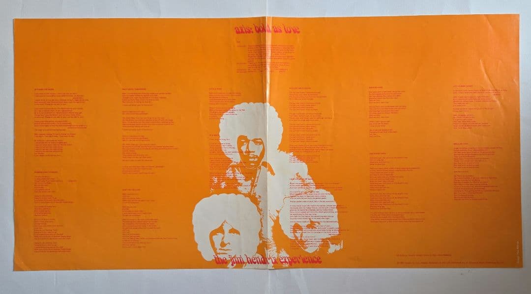 モノラルJimi Hendrix Axis: Bold as Love