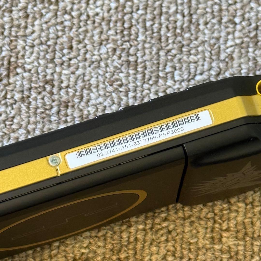【美品】PSP-3000 本体 モンスターハンターモデル 3-006