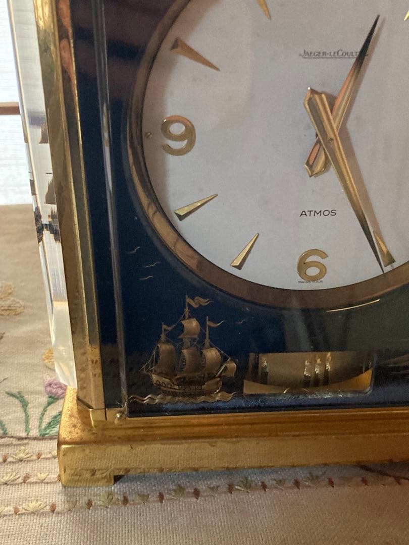 JAEGER LECOULTRE アトモスマリーナ 空気時計 ヴィンテージ置時計
