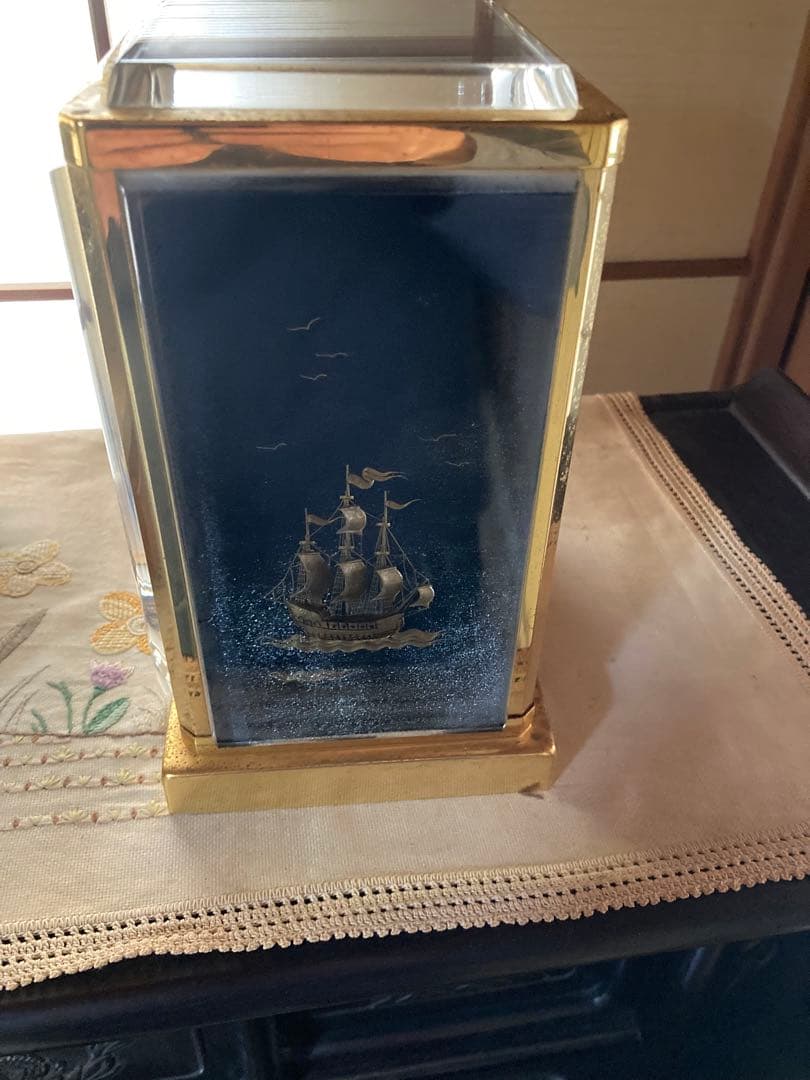 JAEGER LECOULTRE アトモスマリーナ 空気時計 ヴィンテージ置時計