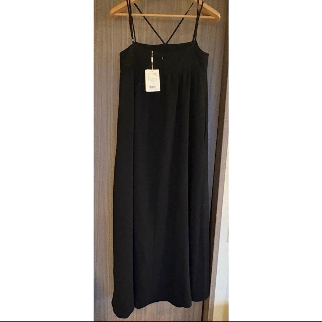 CLANE DESIGN STRAP GATHER OP ワンピース