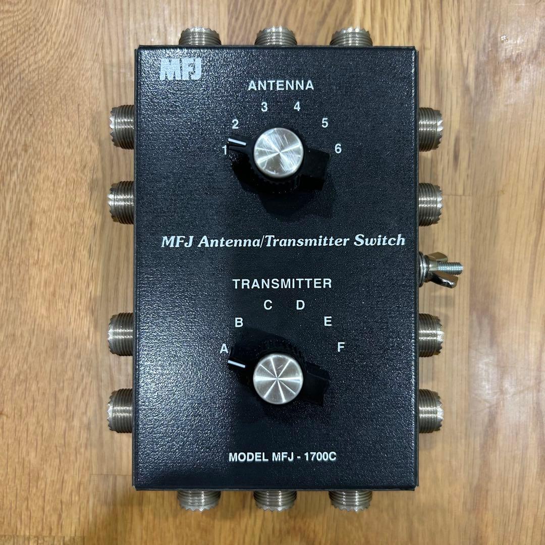 MFJ-1700C HF帯アンテナ／トランシーバー切替スイッチ