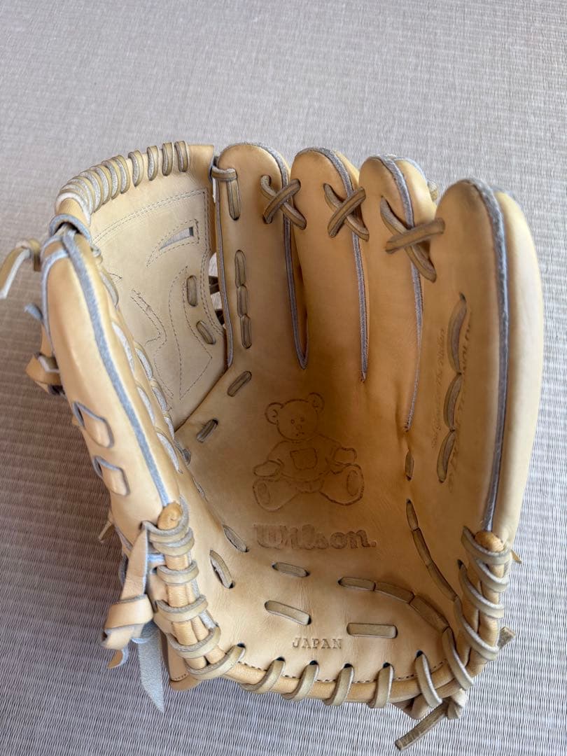 本日値下げ　美品　ウィルソン　硬式グローブ　 キップレザー投手　DB型限定
