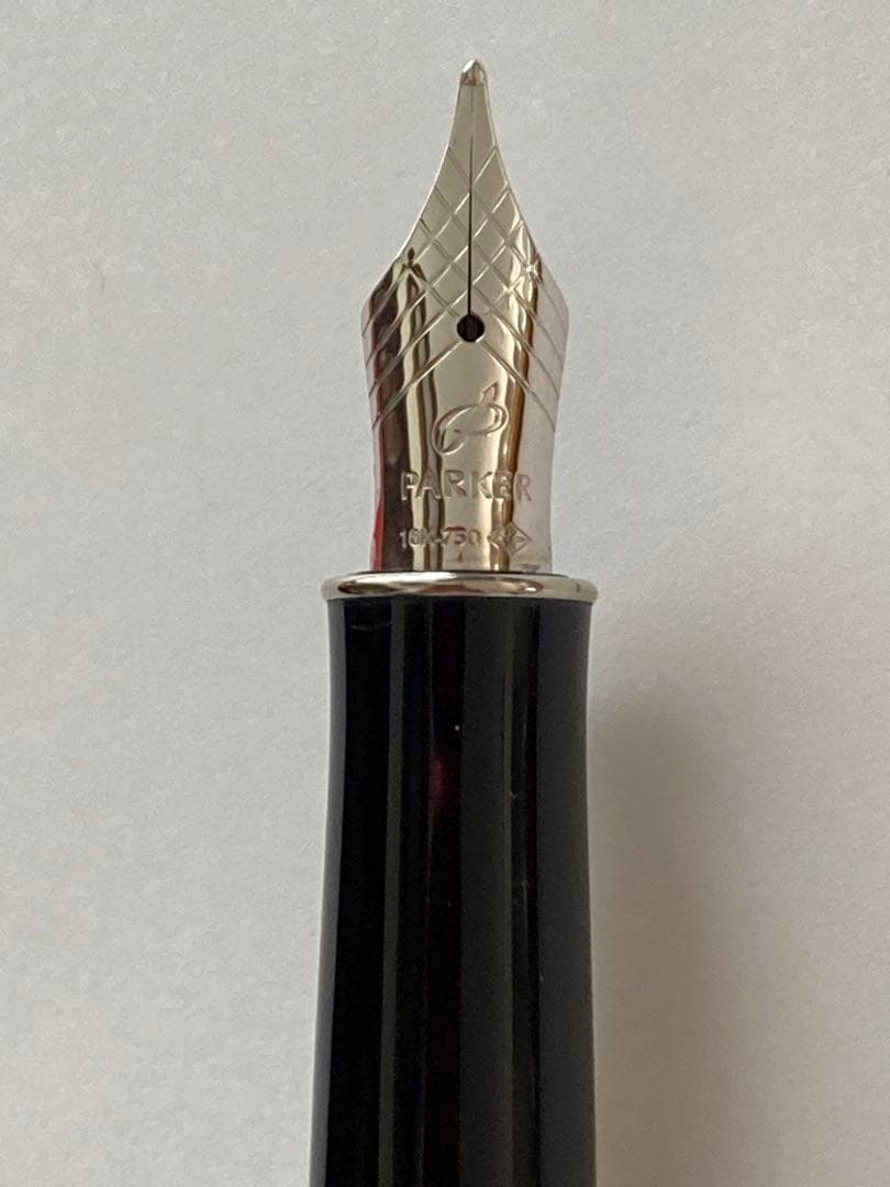 Parker 万年筆 SONNET ブルーラッカーCT ペン先 18K M