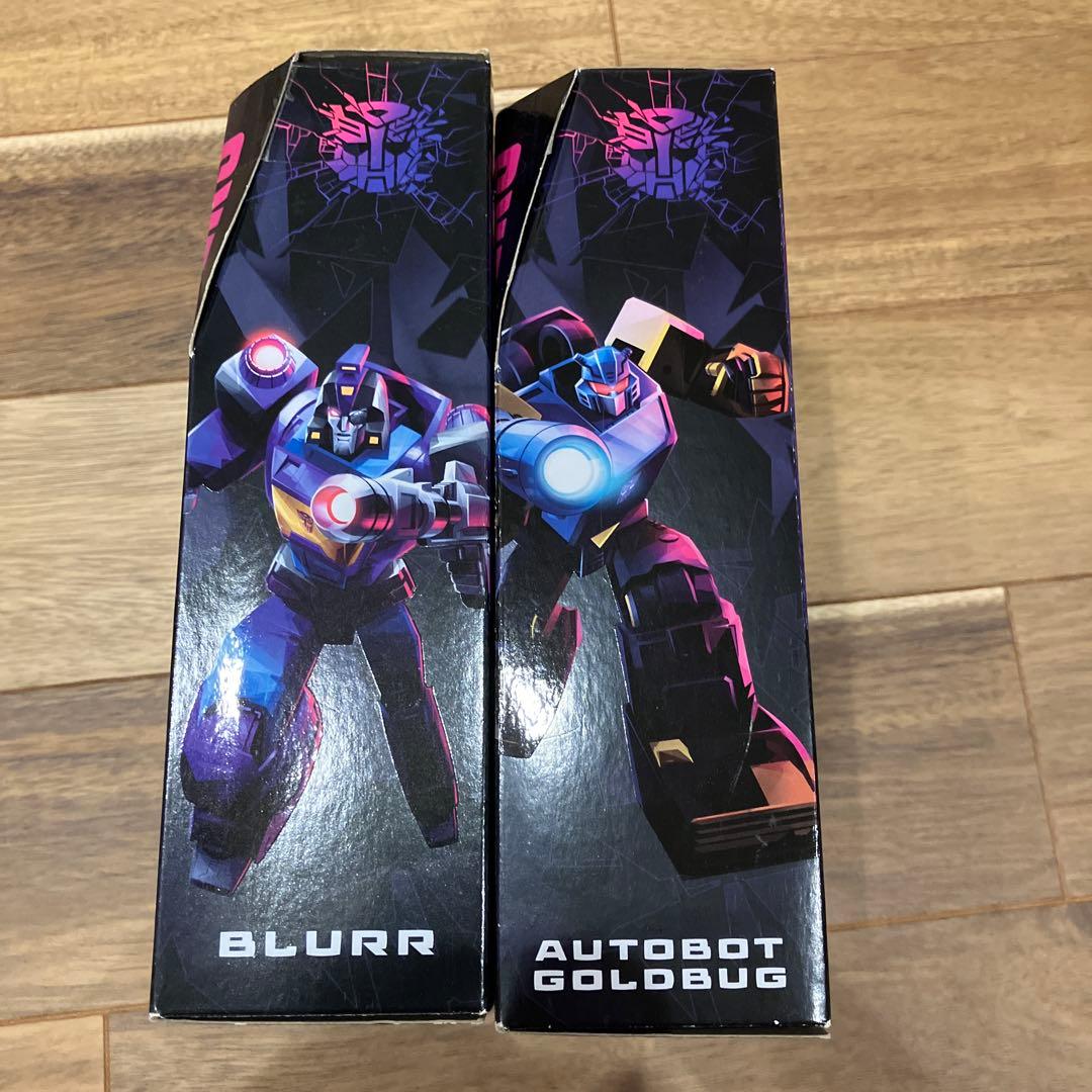 トランスフォーマー　シャッタードグラス ブラー　ゴールドバグ　セット　開封品