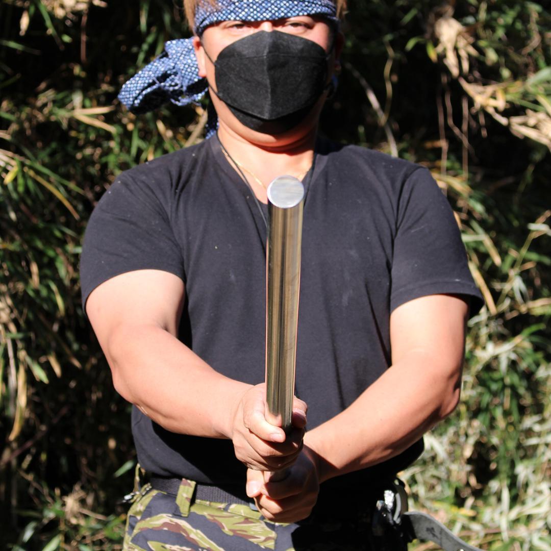 鍛錬棒　約４キロ　ステンレス製　800ｍｍトレーニング　筋トレ 臭わない