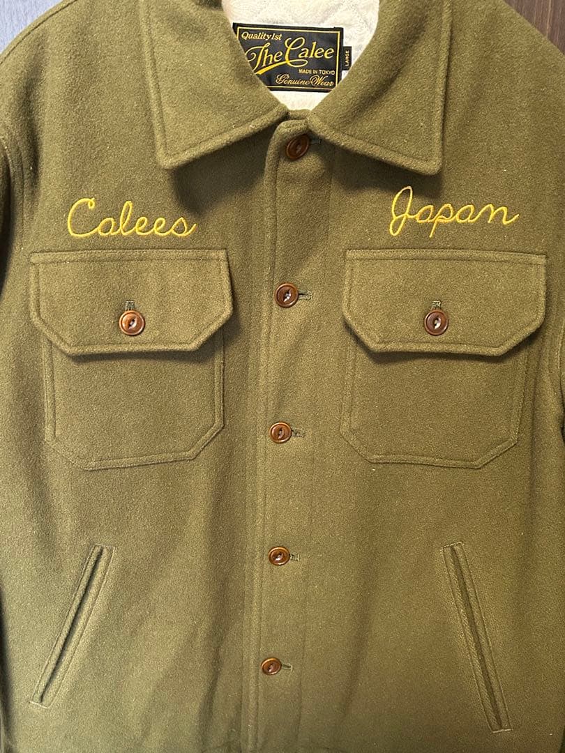 CALEE キャリー スーベニア ウール ジャケット Lサイズ 刺繍 アウター