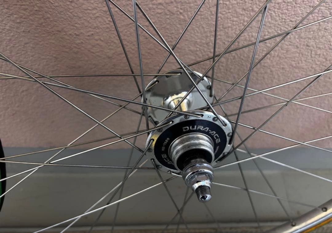 競輪ホイール　NJS ARAYA タイヤ付き