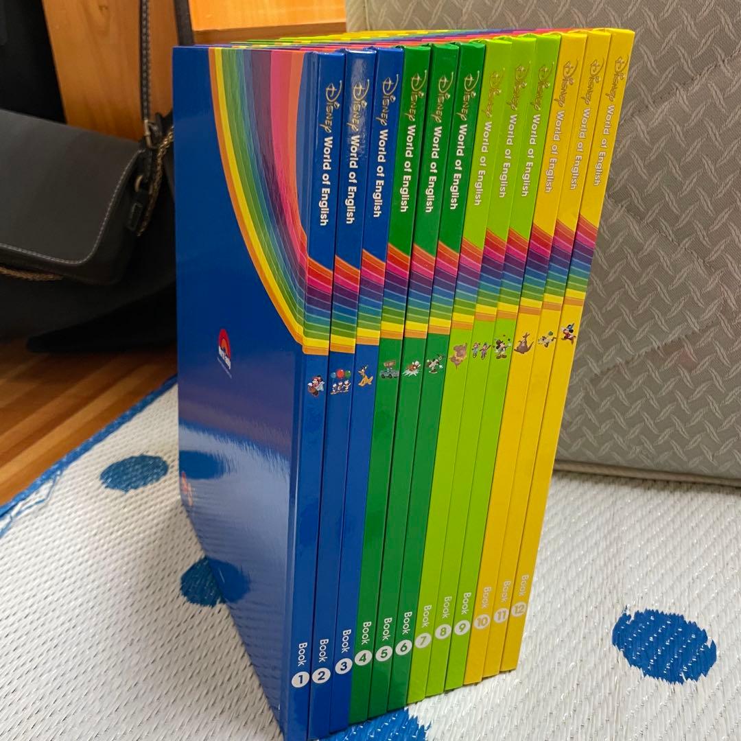 最新版新品未使用 ディズニー英語システム 絵本 ①〜⑫ メインプログラムBook