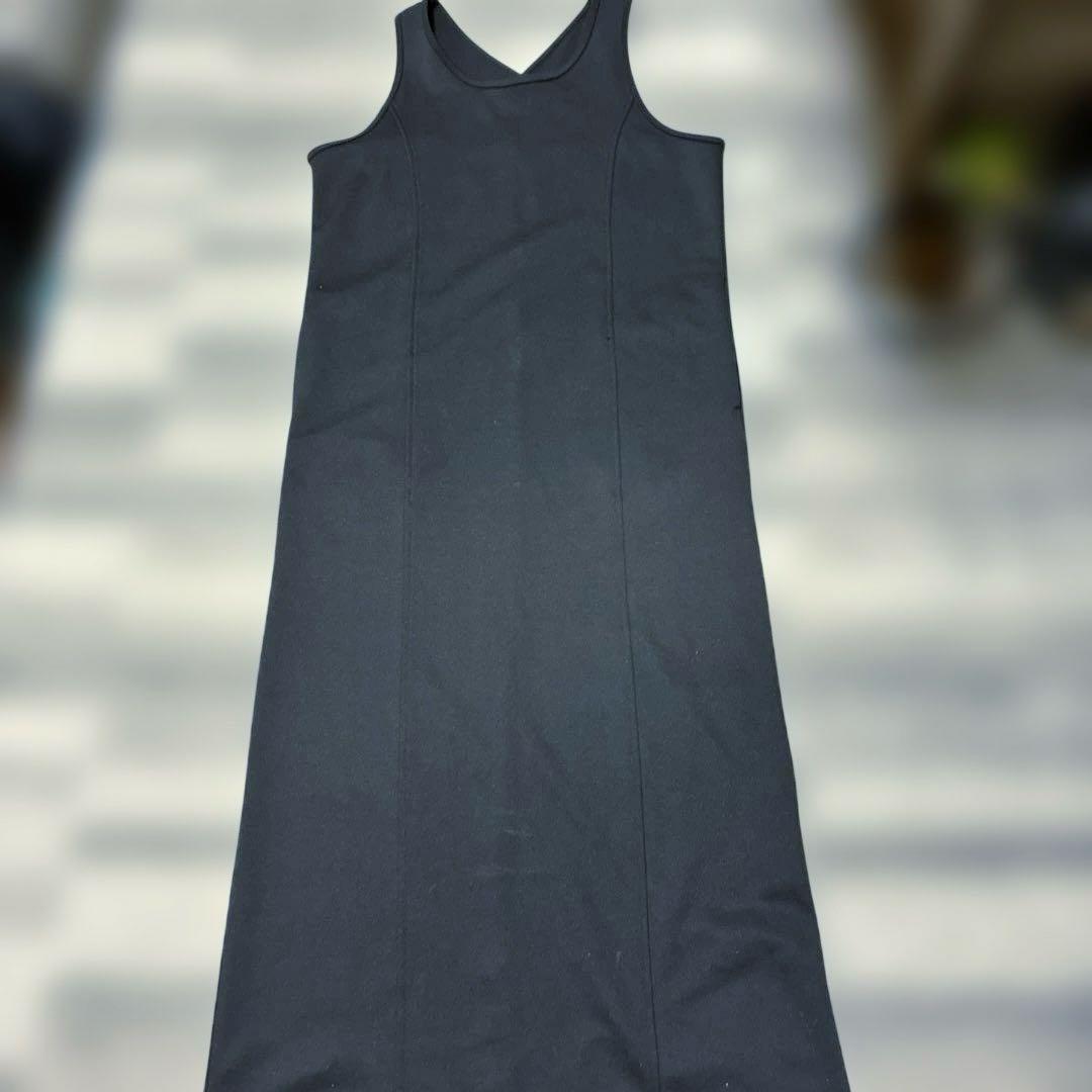 アダム エ ロペ パターンニットジレコンビワンピース