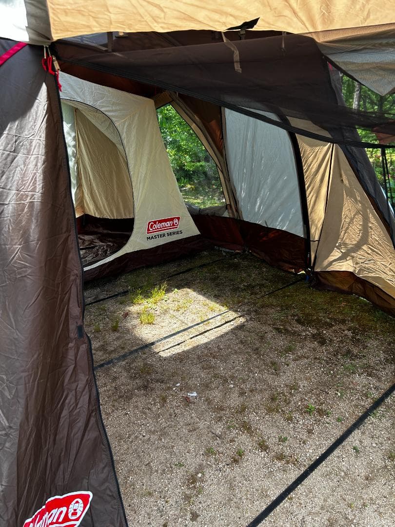 テント　4Sワイド2ルームカーブ　コールマン　キャンプ　タープ