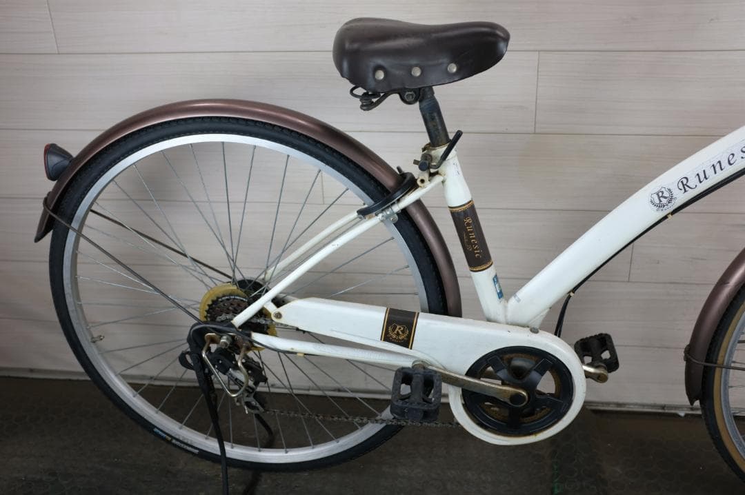 マ*ン様 軽快車　27インチ　6速　ライト