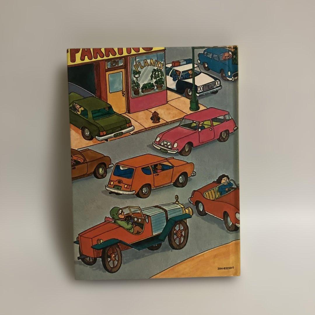 仕掛け絵本　POP-UP BOOK OF CARS　1976年