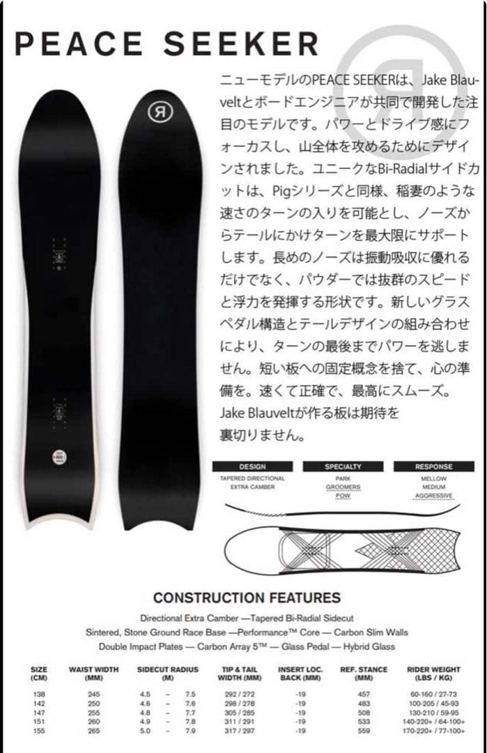 RIDEスノーボード　Burtonバインディング　2点セット