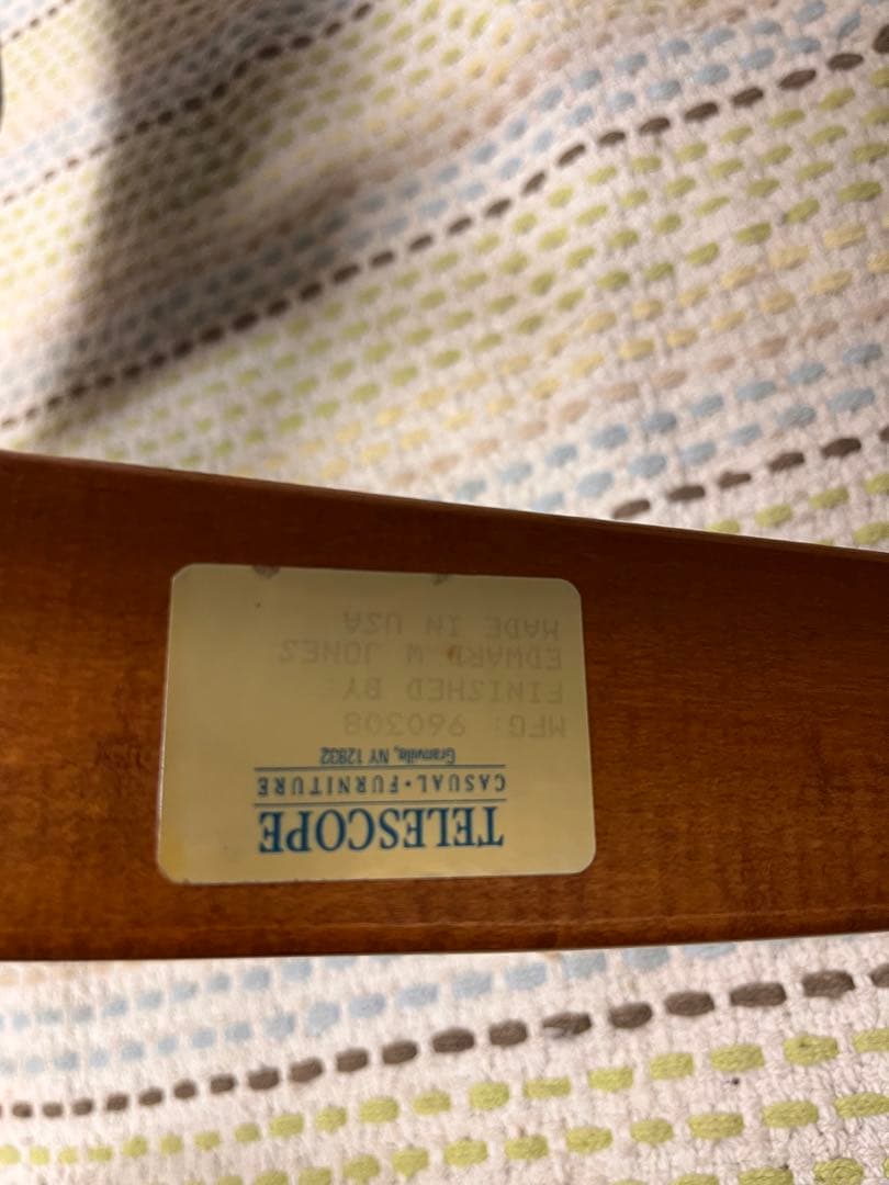 送料込み！USA テレスコープカジュアルファニチャー　ディレクターズチェア②