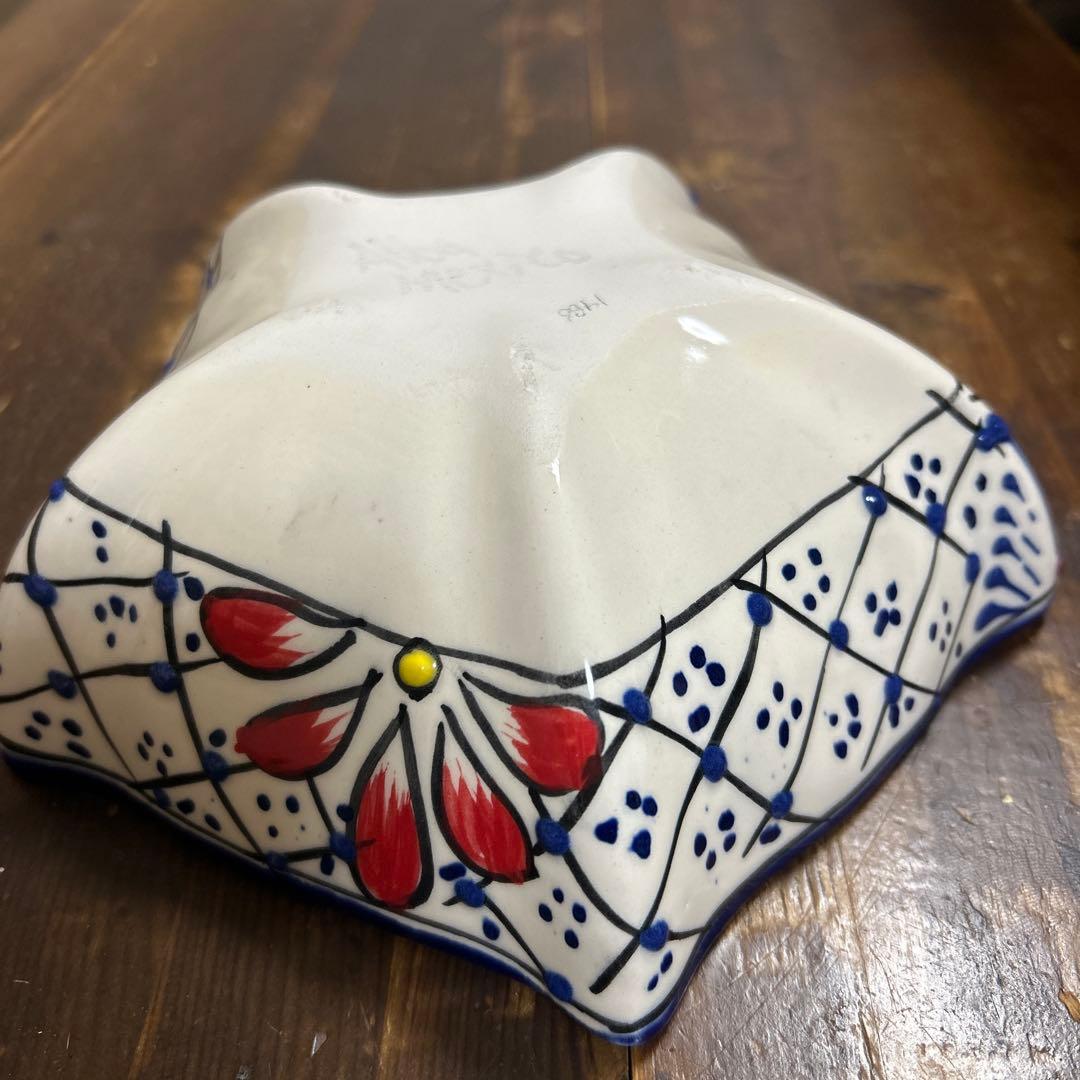 メキシコ　ブルガリア　ハンドメイド　タラベラ焼き　トロヤン焼　スリップウェア