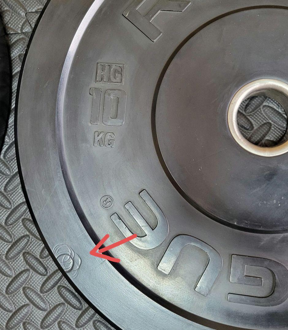 【peculiarman】ROGUE ローグプレートHG10kg2枚セット