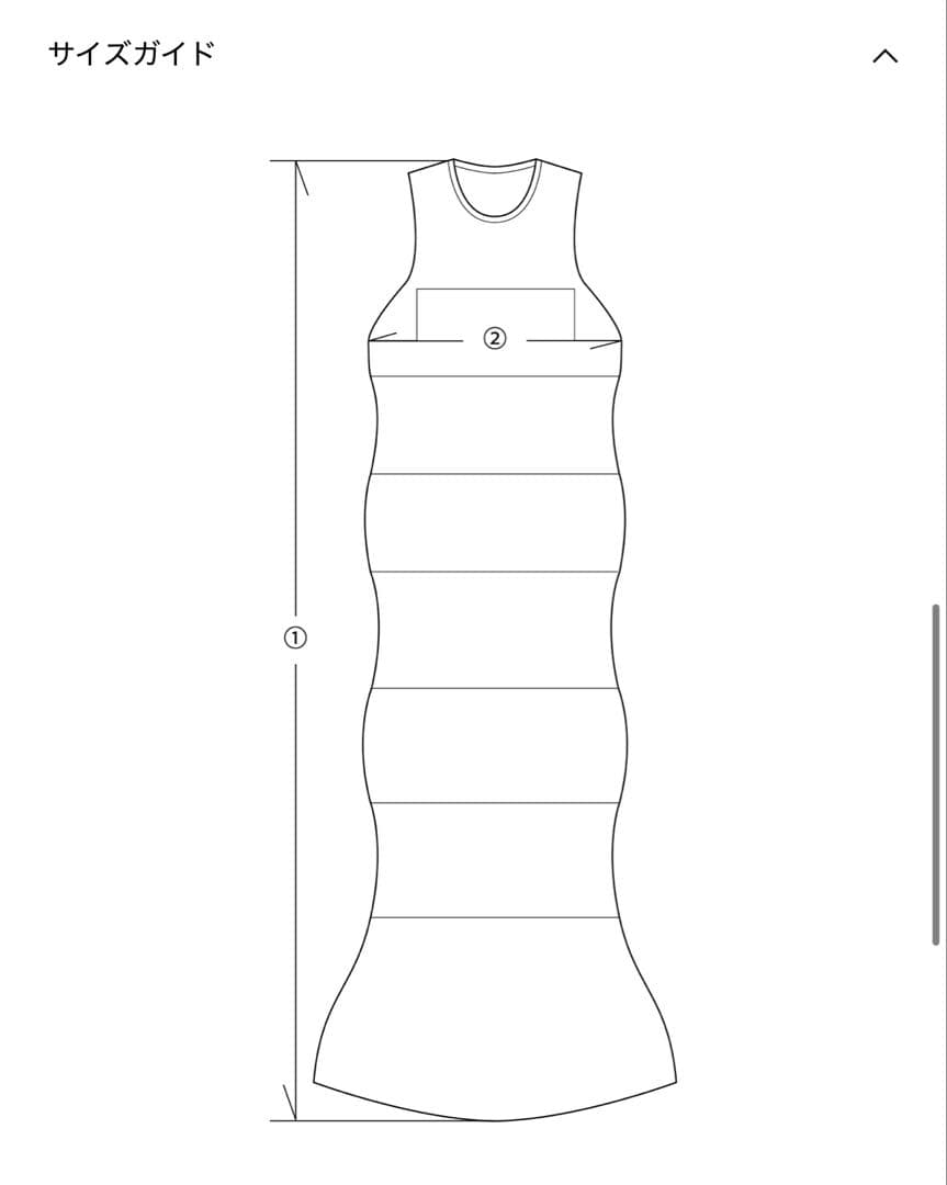 【CFCL】タグ有りブラックノースリーブロングワンピースsize.1