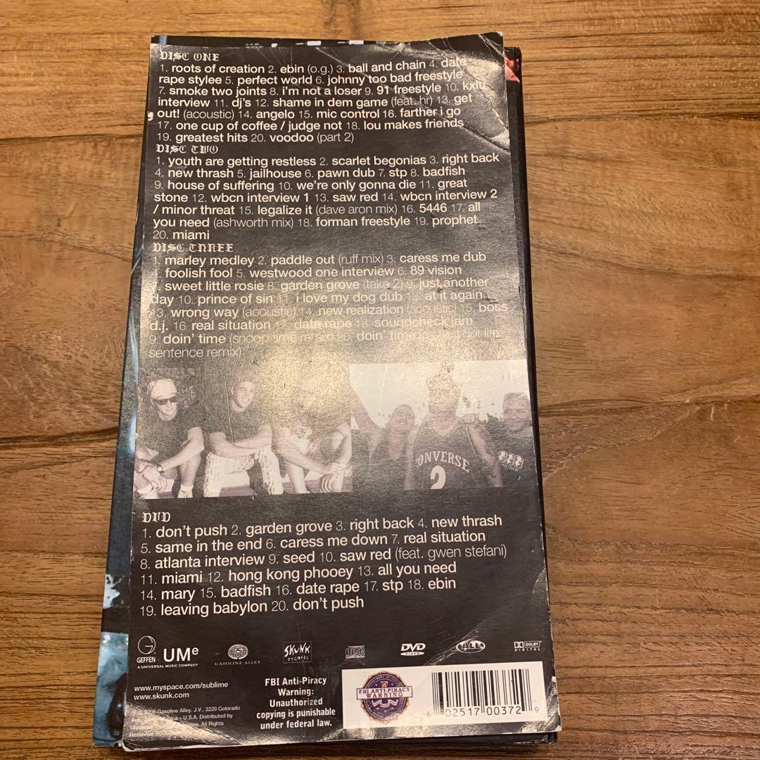 SUBLIME Everything Under the Sun ボックスセット