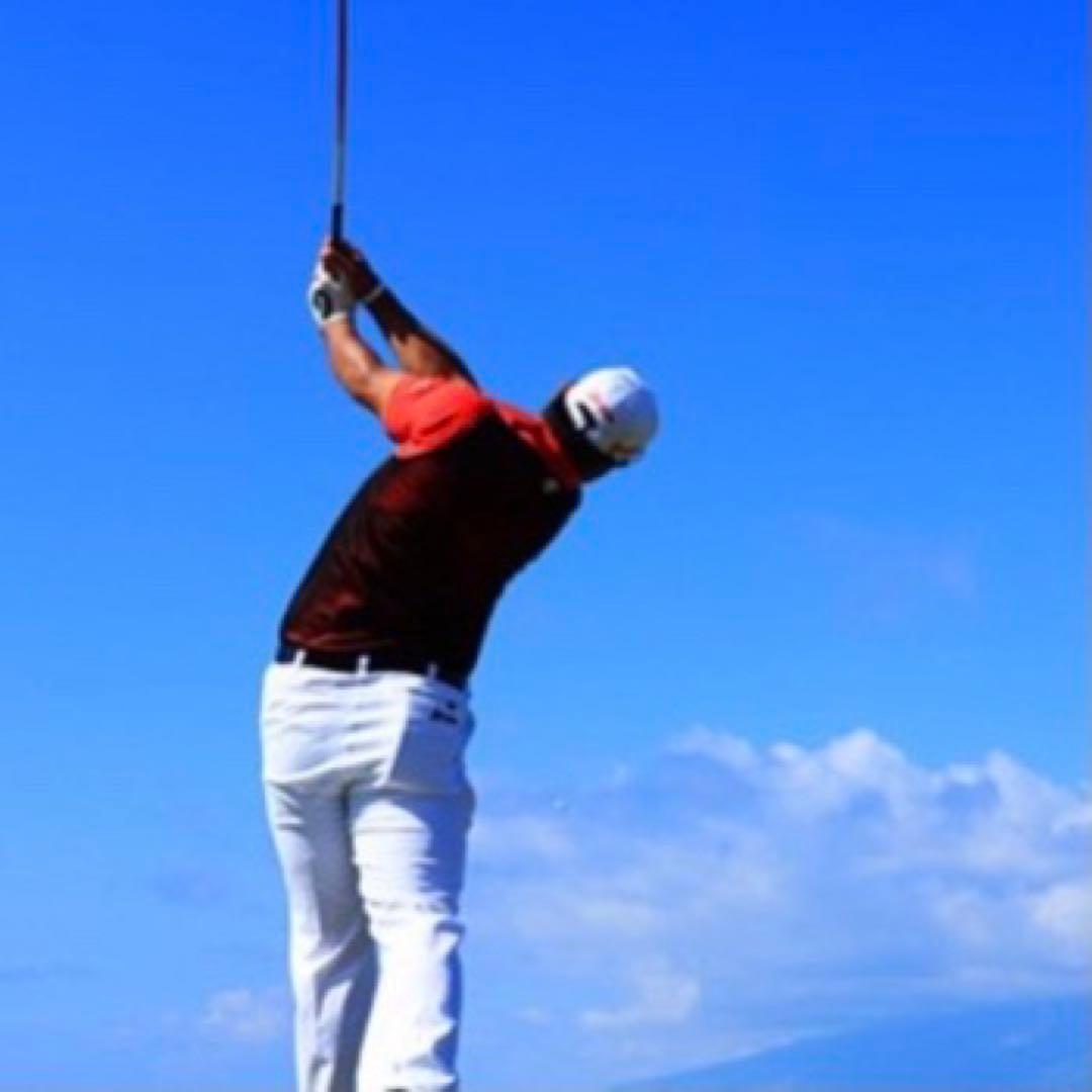 美品✴️SRIXON『松山英樹 コレクション ポロシャツ M』2016年／赤／黒