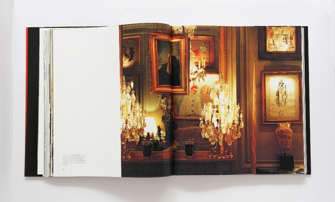 和訳書籍名：イヴ・サンローランとピエール・ベルジェの秘密の楽園 　写真集