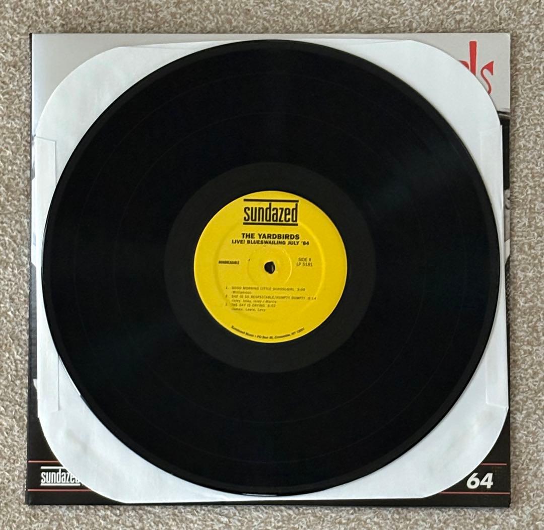 YARDBIRDS ヤードバーズ レコード LP live ライブ ジェフベック