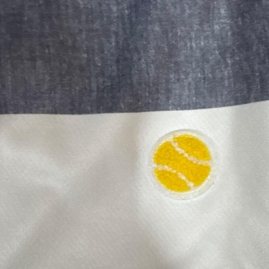 美品 キア テニスウエア Tシャツ スコート 上下セット 上L 下M チェック